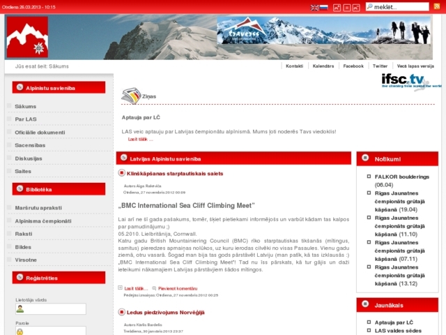 Latvijas alpīnistu savienība, 