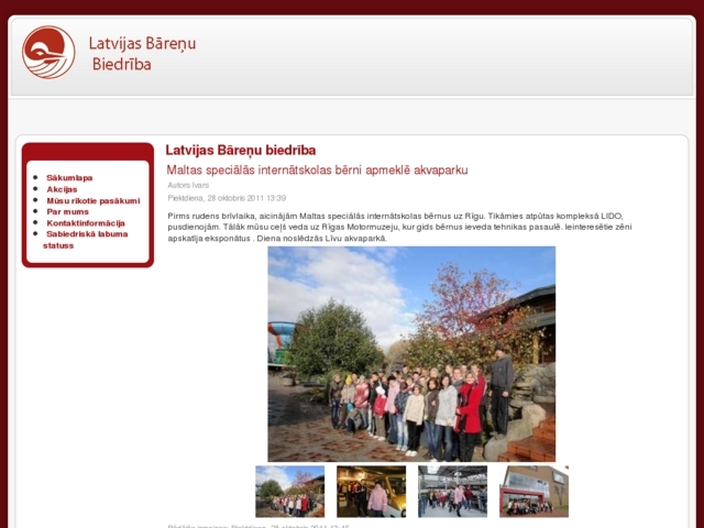 Latvijas bāreņu biedrība, 