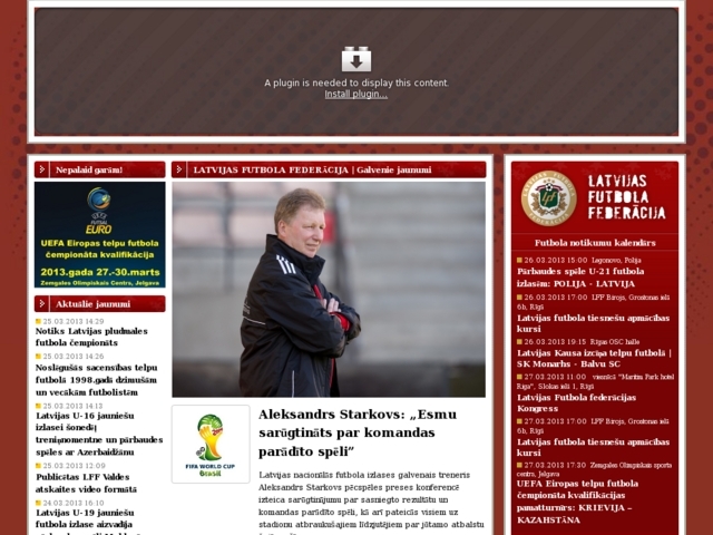 Latvijas futbola federācija, 