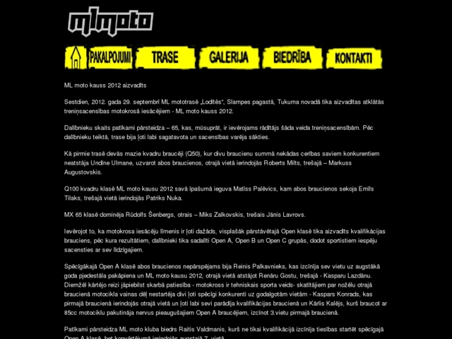 ML Moto biedrība, 