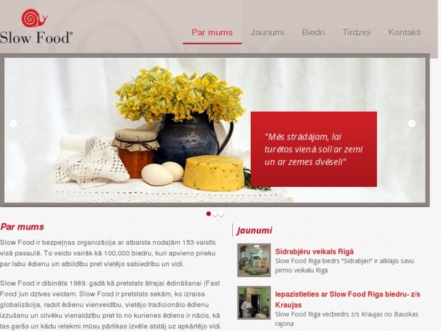 Slow Food biedrība, 